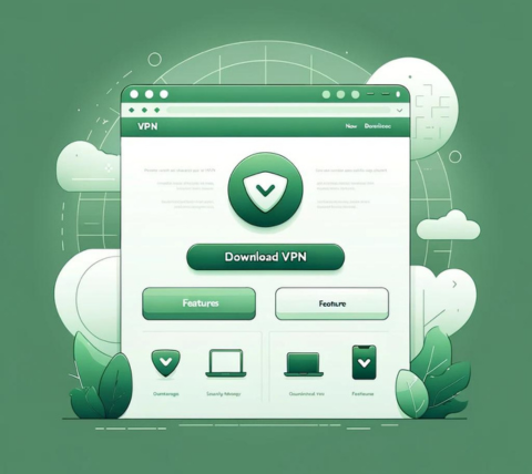 Qingwa VPN for China connection step 1, press the button to connect to the VPN